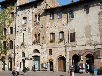 San Gimignano, UNESCO World Heritage Site, Tuscany, Italy, Europe