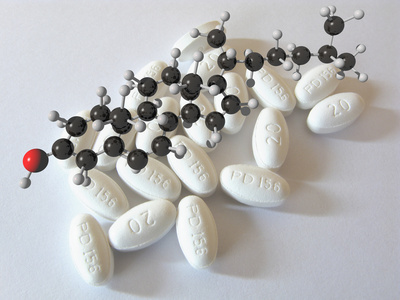 Lipitor -- a Medication Precribed to Treat High Cholesterol with a Molecular Model of Cholesterol