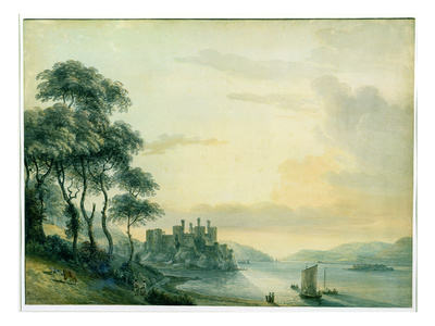 Conway Castle, 1789 (W/C on Paper)