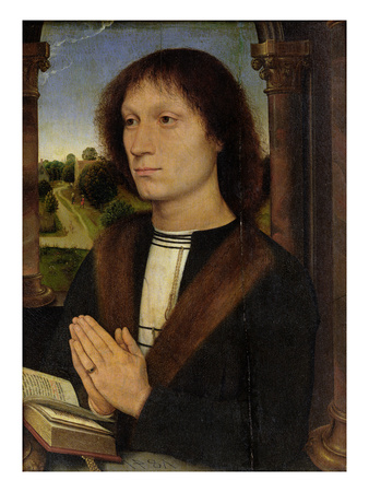 Portrait of Benedetto Portinari (1466-1551) 1487 (Oil on Panel)