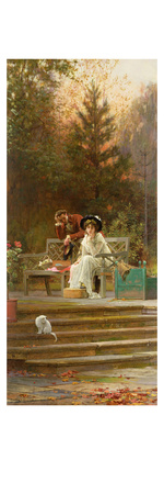 A Prior Attachment, 1882 (Oil on Canvas)