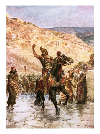 The Assyrian Rabshakeh Demanding the Surrender of Jerusalem