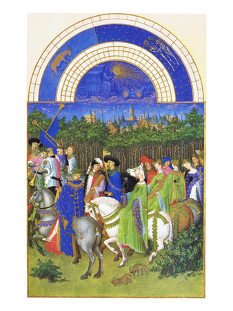 Le Tres Riches Heures Du Duc De Berry - May