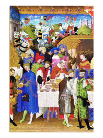 Le Tres Riches Heures Du Duc De Berry - January