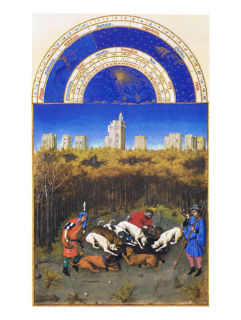Le Tres Riches Heures Du Duc De Berry - December