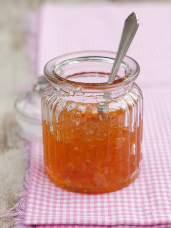 Orange Marmalade in a Jar