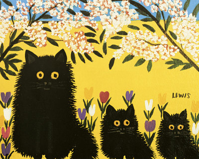 Three Black Cats