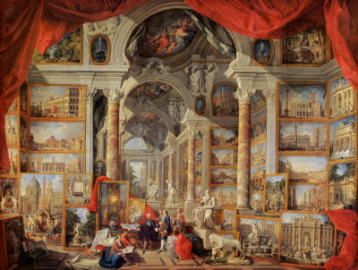 Views of Modern Rome, 18th Century