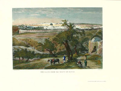 Jerusalem from Mount of Olives