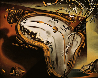 Soft Watch at the Moment of First Explosion, c.1954