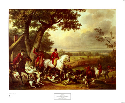 Hunt in the Park in Fountainbleau