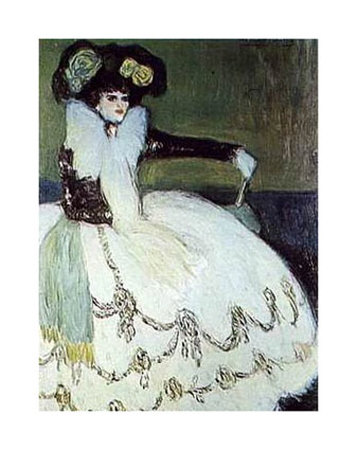 Femme en Bleu