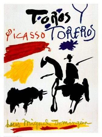 Bull with Bullfighter
