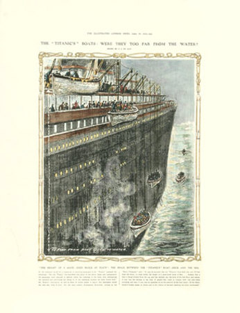 Titanic: Lowering the Lifeboats