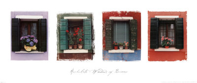 Buy Windows of Burano at AllPosters.com