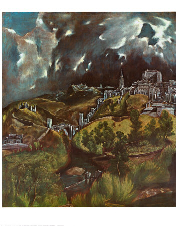 Buy View of Toledo, 1597 at AllPosters.com