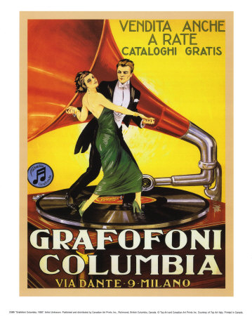 Buy Grafofoni Columbia 1920 at AllPosters.com