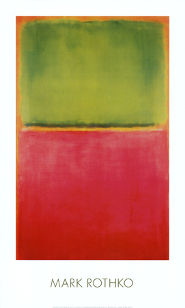 Green, Red, on Orange