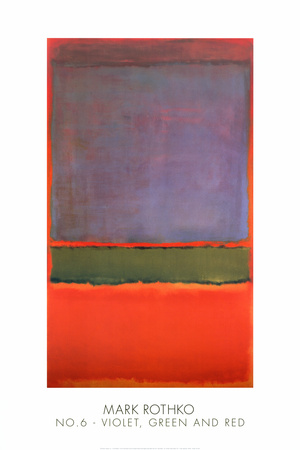 Buy No. 6 (Violet, Green and Red), 1951 at AllPosters.com