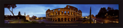 Buy Rome Panoramic of Colosseum at AllPosters.com