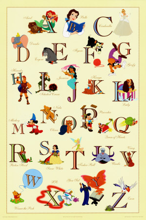 The Disney Alphabet