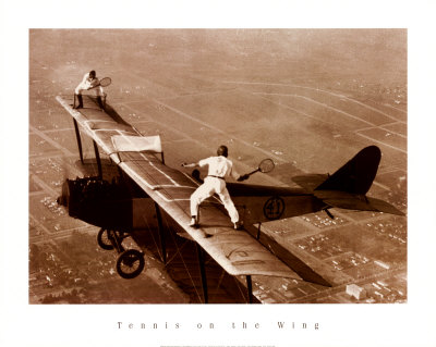 Tennis on the Wing