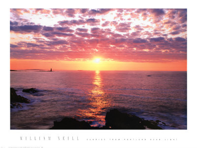 Buy Sunrise from Portland Head Light at AllPosters.com