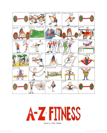 Buy A-Z of Fitness at AllPosters.com