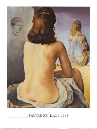 Ma Femme Nue Regardant son Porpe Corps