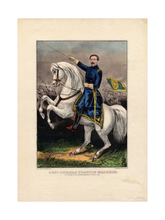 Genl. Thomas Francis Meagher, Pub. by Currier and Ives, C.1862