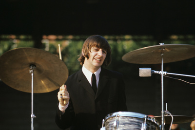 Ringo Starr Playing Drums