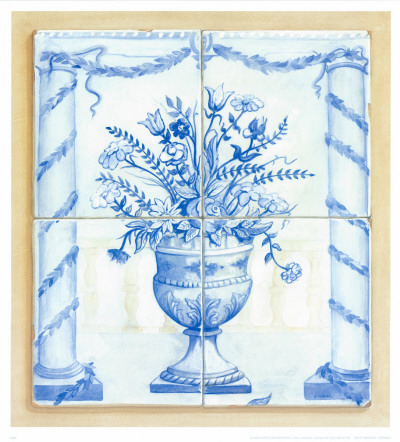 Jarrones Azules II