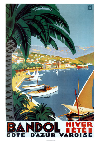 Bandol Hiver Ete Posters