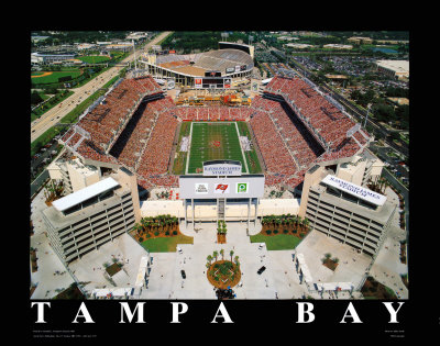 Raymond James Stadium, Tampa Bay, Florida Poster