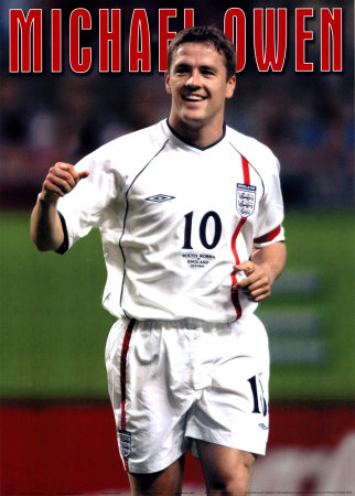 Liverpool Football Club - Michael Owen Poster