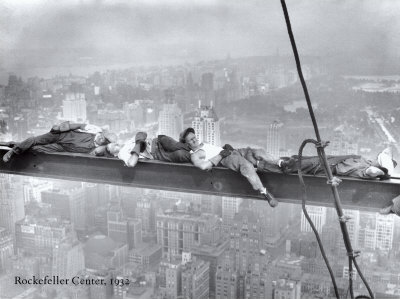 Break Time, Rockefeller Center, 1932