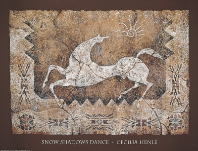 Snow-Shadows Dance