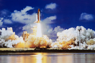 Space Shuttle Take Off Posters