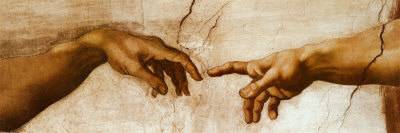 The Creation of Adam, c.1510 (detail)