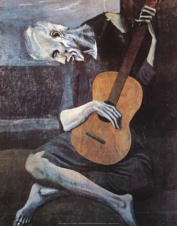 Buy The Old Guitarist, c.1903 at AllPosters.com