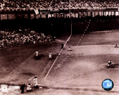 Bobby Thomson - 1951 Home Run (Dotted Line)