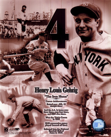 lou gehrig pictures