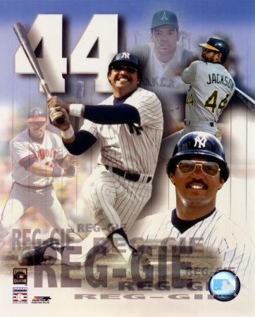Reggie Jackson Legends Composite - &copy;Photofile