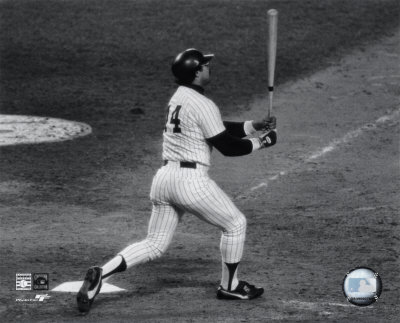 Reggie Jackson- 1977 World Series, 6th (last) Game, 3rd Home Run - &copy;Photofile Poster
