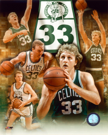 Larry Bird - Legends Of The Game Composite - &copy;Photofile