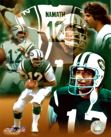 Joe Namath - Legends Of The Game Composite - &copy;Photofile