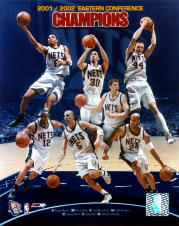 Buy 2001-2002 New Jersey Nets Eastern Conference Champions Composite at AllPosters.com