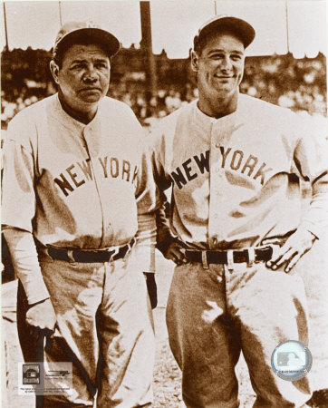 Babe Ruth and Lou Gehrig - &copy;Photofile