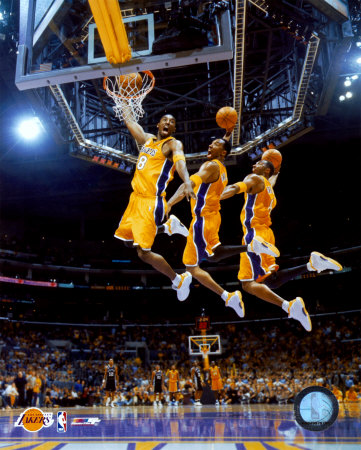 Kobe Bryant Multiple Exposure - &copy;Photofile