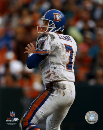 John Elway - Old Uniform - &copy;Photofile Poster